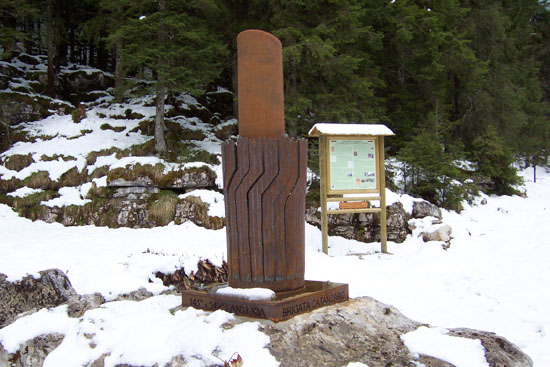 Monumento ai caduti sul Monte Mosciagh