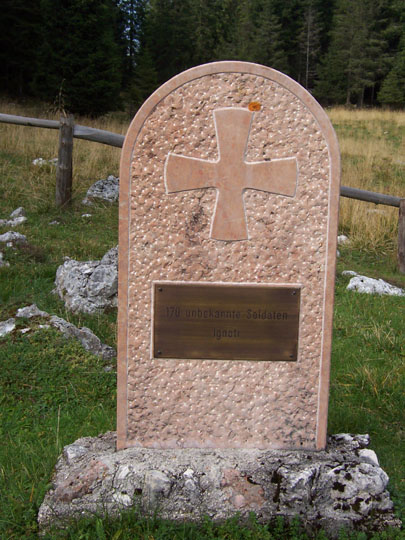 Cimitero austro-ungarico sul monte Mosciagh