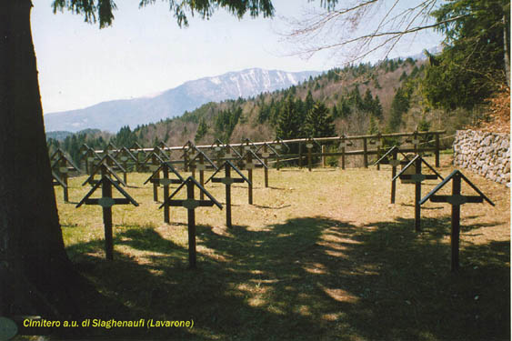 Cimitero a.u. di Slaghenaufi (Lavarone)