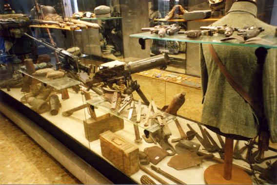 Museo della guerra al Sacrario del Pasubio
